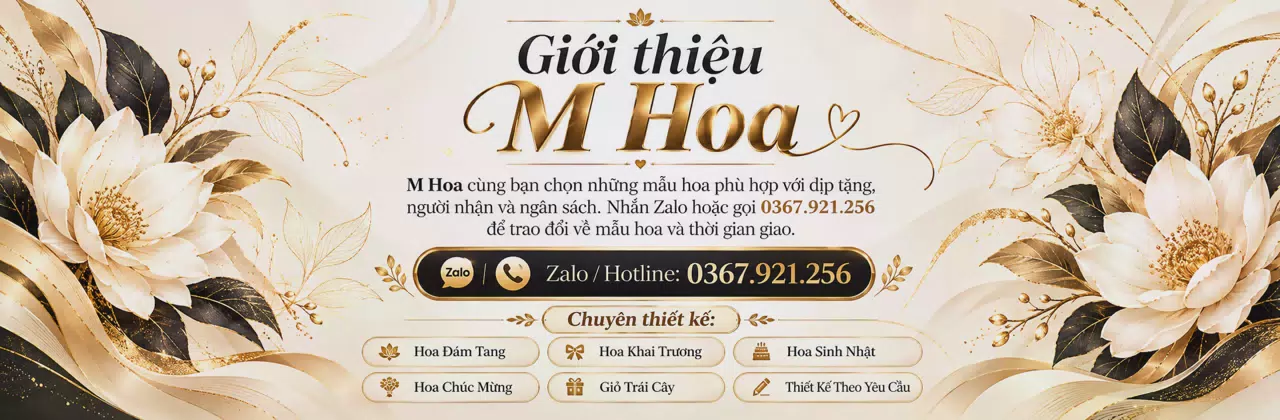 Ảnh bìa Shop hoa tươi Xã Hòa Phú Hà Nội - Hoa cho những dịp đáng nhớ